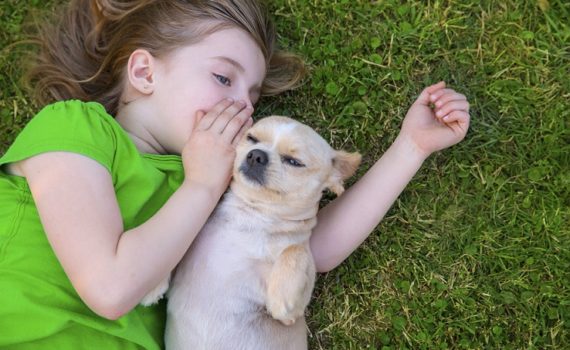 le chien et l'enfant