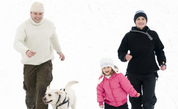 Le chien, du bonheur pour toute la famille