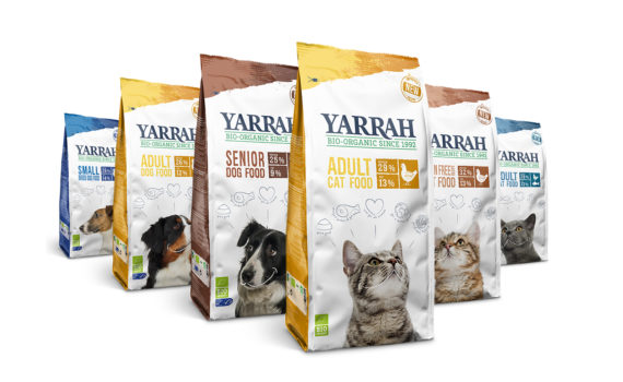 Les aliments bio Yarrah pour chien et chat